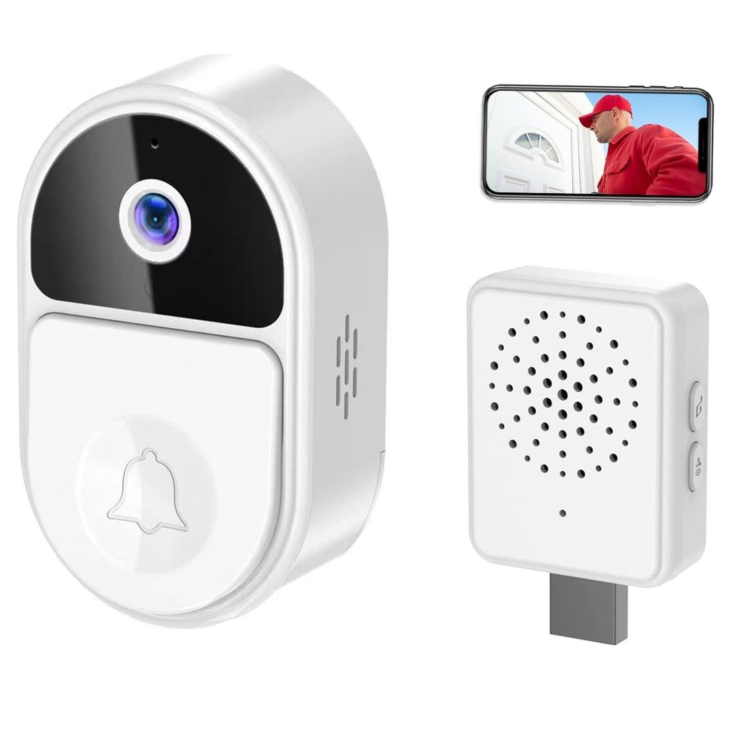 TIMBRE INTELIGENTE WI-FI CON CÁMARA