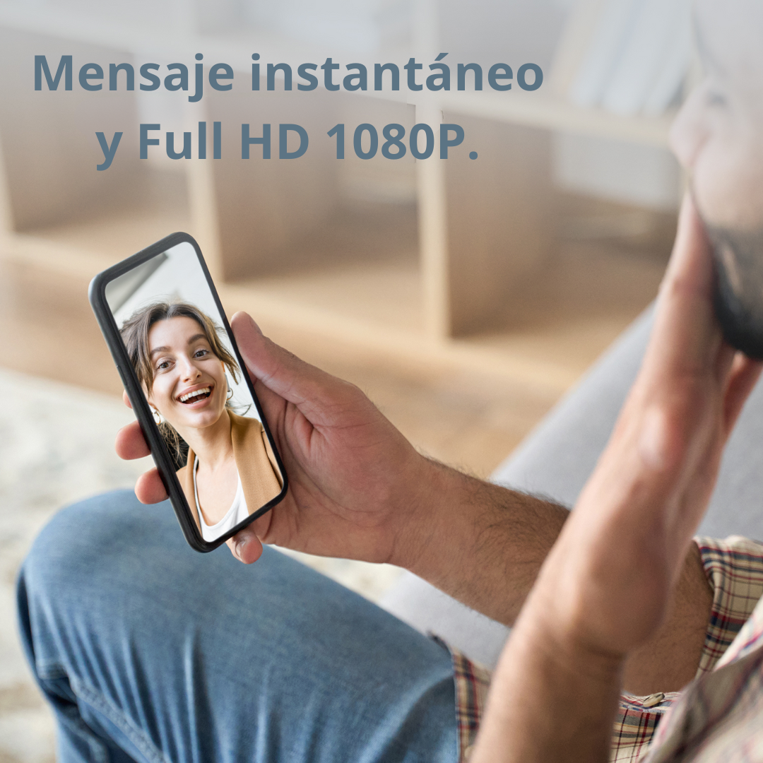 TIMBRE INTELIGENTE WI-FI CON CÁMARA